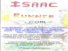 Tablet Screenshot of isaactherunner.com